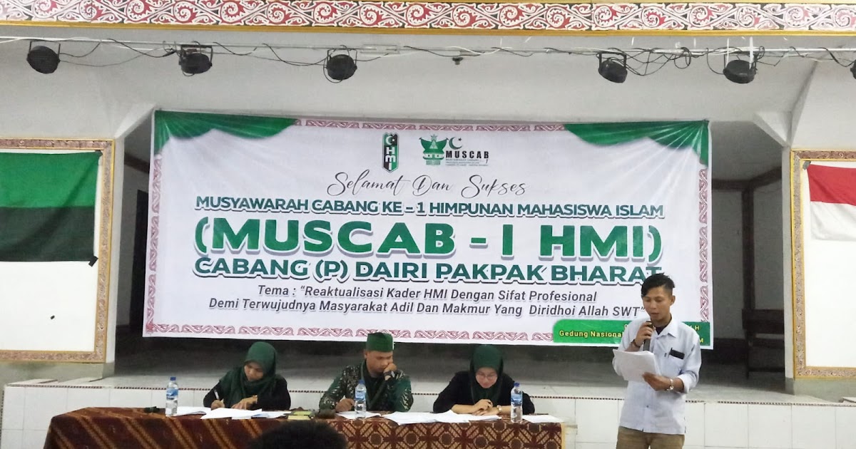 HMI pemkot pasarwajo Gelar Musyawarah Cabang